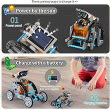 Load image into Gallery viewer, Solar Robot Kit Toys - # BOT&G522510003