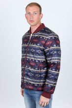 Load image into Gallery viewer, Mens Insulated Reversible Jacket - Wine