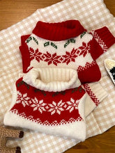 Load image into Gallery viewer, Red Pet Christmas Sweater | NCS