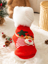 Load image into Gallery viewer, Red Pet Christmas Sweater | NCS