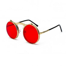 Load image into Gallery viewer, Round Flip-Up Retro Sunglasses Collection - 14 Colors