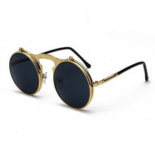 Load image into Gallery viewer, Round Flip-Up Retro Sunglasses Collection - 14 Colors