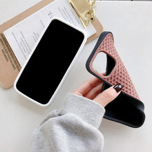 Load image into Gallery viewer, Modern Waffle Sport Shoe Sole Texture Silicone Case for iPhone 12 13 Pro Max XS XR X iPhone Mini Cover Silicone Impact Resistant Protective Case Soft Silicone Art Phone Case
