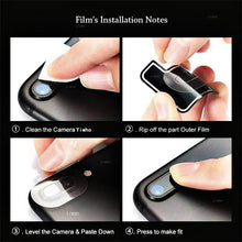 Load image into Gallery viewer, 5PCS Tempered Glass For iphone 13 Pro Max Mini Camera Lens Protectors Film For 12 11 se3 se 2022 2020 6 7 8 plus Tempered Glass Camera Protector Case Friendly Camera Lens Protector For iPhone