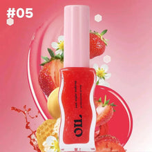 Load image into Gallery viewer, Fruit Honey Essence Lip Oil Strawberry Tinted Waterproof Moisturizing Lip Gloss 8ML