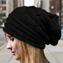 Load image into Gallery viewer, Oversized Slouchy Knitted Beanie