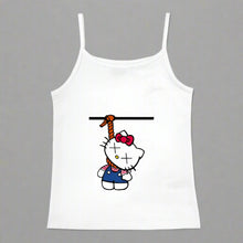 Load image into Gallery viewer, Y2K Hello Kitty Crop Top – Emo Girls Vintage Punk Tank