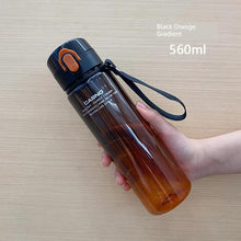 Load image into Gallery viewer, Casino Frosted Sports Water Bottle Plastic Portable Bottle With Lid For Men And Women