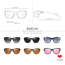 Load image into Gallery viewer, BARCUR Polarized Men’s Fashion Sunglasses – Elliptical Gradient TAC Lens with UV400 Protection – Lightweight Stainless Steel Frame Stylish Summer Eyewear for Travel Driving & Outdoor Gift Occasions