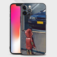 Load image into Gallery viewer, Boy Girl See Cool Sports Car Drift Case For iPhone 14 13 12 11 Pro Max Cover X XR XS Max 12Mini 13Mini 6 6S 7 8 Plus 5 5S Slim Back Cover Designer Matte Finish Hard Ultra Protective & Anti Shock