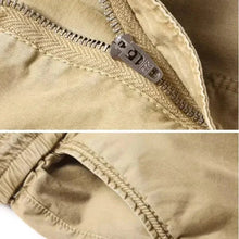 Load image into Gallery viewer, Mandotos Cargo Pants for Men Cotton Full Length Tactical Military Cargo Trousers Gray