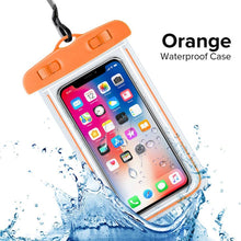 Load image into Gallery viewer, Universal Waterproof Phone Case For iPhone 13 12 11 Pro Max XS Water Proof Phone Bag Cover IP68 Phone Pouch Protector Photos Calls Comfortable Touch Operation Compatible with iPhone
