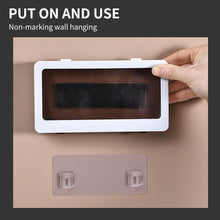 Load image into Gallery viewer, White Phone Holder Waterproof Phone Case Bathroom Shower Phone Holder Stand Box Wall Mounted Shower Case Bracket Full Body Waterproof Shockproof Phone Case Clear Protective Cover Case
