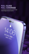 Load image into Gallery viewer, 40D High Quality Full Cover Screen Protector For iPhone 14 13 12 11 PRO MAX Tempered Glass For Iphone XS XR X14 13 12 Mini Plus Tempered Glass Screen Protector Compatible For iPhone