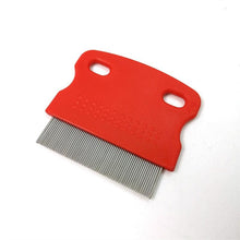 Load image into Gallery viewer, Dog Comb Remove Flea Hair Brush Hair Comb Puppy Cat Comb Dog Brush Multifunction Pet Grooming Dog Brush Comb Pet Cat Puppy Dog Lice Comb Remover Stainless Steel Fine Teeth Pet Lice Flea Comb