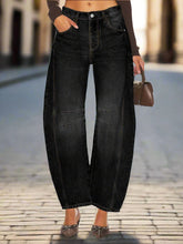 Load image into Gallery viewer, Women’s Elastic Waist High Waisted Jeans