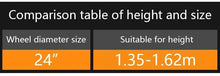 Load image into Gallery viewer, F, YUZE G240 7Speed Aluminum Disc Brake Bike Boy Girl Student Children Bicycle Teen Road bicicleta велосипед Handlebar 380mm