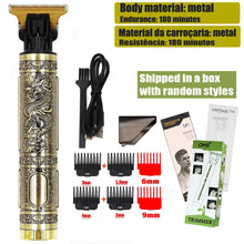 Load image into Gallery viewer, T9 Hair Clipper Repair Beard Shaving Body Hair Trimmer Clippers Electric Machine Men Haircut Machine 0mm Barber Shaver