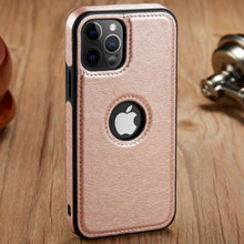 Load image into Gallery viewer, Luxury PU Leather Phone Case For iPhone 14 pro max 13 Pro max 11 12 Pro Max XR XS Max X 7 Plus case leather Slim Back Cover Compatible with iPhone 13 Pro Case Slim Leather Classic Luxury Elegant Phone Cover