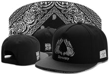 Load image into Gallery viewer, Classic Snapback Hat – Flat Bill Adjustable Baseball Cap