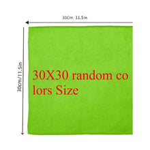 Load image into Gallery viewer, 5/10/20pcs Kitchen Towel, Ultra-fine Fiber Light Gray Cleaning Cloth Set, Absorbent, Soft And Stain-removing Cloth