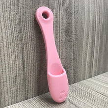 Load image into Gallery viewer, Soft Pet Finger Brush Cats Brush Toothbrush Tear Stains Brush Eye Care Pets Cleaning Grooming Tools Dog Cat Cleaning Supplies Soft Silicone Toothbrush with Long Handle for Dog Cat Pet Dental Care