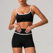 Load image into Gallery viewer, 🖤 Seamless Yoga Set – High Waist, Hip-Lifting