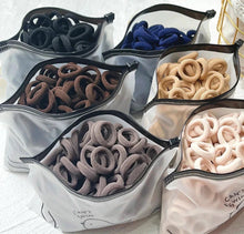 Load image into Gallery viewer, 20/50pcs Kids Elastic Hair Bands Girls Sweets Scrunchie Rubber Band for Children Hair Ties Clips Headband Baby Hair Accessories