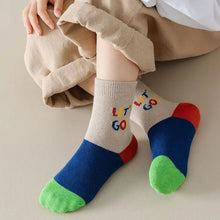 Load image into Gallery viewer, Autumn Kids' Cotton Socks
