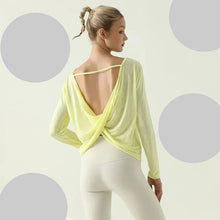 Load image into Gallery viewer, Women's Long Sleeve Workout Shirts