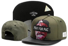 Load image into Gallery viewer, Classic Snapback Hat – Flat Bill Adjustable Baseball Cap