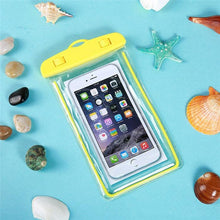 Load image into Gallery viewer, Waterproof Phone Case Universal Mobile Cover case For iPhone 13 Pro Max Phone Bag Underwater Case Phone Plastic Waterproof Underwater Pouch for Mobile Phone Case & Strap