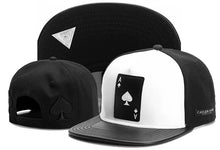 Load image into Gallery viewer, Skull Hand Snapback Hat – Flat Bill Adjustable Baseball Cap