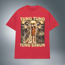 Load image into Gallery viewer, Tung Tung Tung Sahur Meme T-Shirt