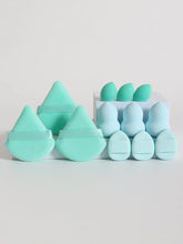 Load image into Gallery viewer, 12 Piece All Purpose Makeup Sponge Set with Loose Powder Puffs Mini Air Cushion Puffs Beauty Eggs and Mini Beauty Sponges