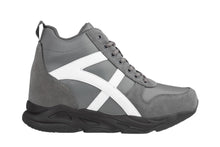 Load image into Gallery viewer, CALTO - S22781 - 3.6 Inches Taller (Grey/White) - Hiking Style Boots