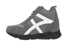 Load image into Gallery viewer, CALTO - S22781 - 3.6 Inches Taller (Grey/White) - Hiking Style Boots