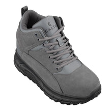 Load image into Gallery viewer, CALTO - S22800 - 4 Inches Taller (Grey) - Hiking Style Boots