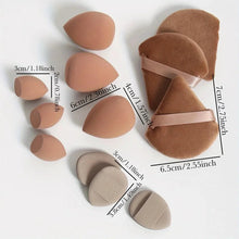 Load image into Gallery viewer, 12 Piece All Purpose Makeup Sponge Set with Loose Powder Puffs Mini Air Cushion Puffs Beauty Eggs and Mini Beauty Sponges