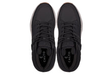 Load image into Gallery viewer, CALTO - S23411 - 3.2 Inches Taller (Black/Grey Sole) - High-Top Height-Boosting Sneaker