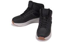 Load image into Gallery viewer, CALTO - S23411 - 3.2 Inches Taller (Black/Grey Sole) - High-Top Height-Boosting Sneaker