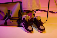 Load image into Gallery viewer, CALTO - S23412 - 3.2 Inches Taller (Black/Grey Sole) - High-Top Height-Boosting Sneaker