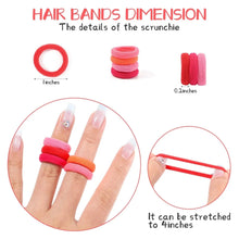 Load image into Gallery viewer, 20/50pcs Kids Elastic Hair Bands Girls Sweets Scrunchie Rubber Band for Children Hair Ties Clips Headband Baby Hair Accessories