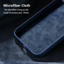 Load image into Gallery viewer, Unique Solid Color Soft Silicone Phone Cases For iPhone 13 12 11 14 Pro Max X XR XS Case For iPhone 12 13 Pro 7 8 SE Cover Silicone Phone Cover Ultra Slim Shockproof Protective Case for iPhone 14