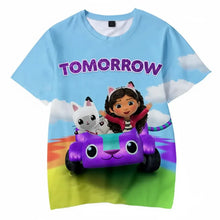 Load image into Gallery viewer, Anime 3D Print T-Shirt for Boys & Girls