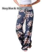 Load image into Gallery viewer, Plus Size Wide-Leg Drawstring Lounge Pants Casual Comfort