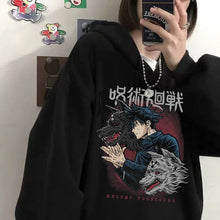 Load image into Gallery viewer, 🧥 Women’s Jujutsu Kaisen Anime Hoodie