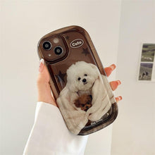 Load image into Gallery viewer, Cute Scottish Plaid Lattice Soft Case For Iphone 14 13 12 11 Pro Max X Xr Xs Max Lovely Dog Shockproof Protective Cover Checkered Plaid Soft Silicone Case
