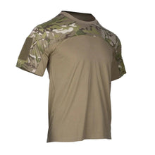 Load image into Gallery viewer, Mens Camouflage Shirts Tees Tactical Combat Shirt Hunting Clothes Tops Workout Clothing Outdoor Breathable Camo T Shirt
