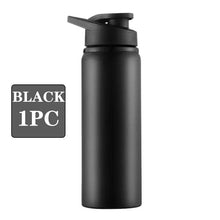 Load image into Gallery viewer, Portable Water Bottle Bicycle Riding Drinking Water Bottle Outdoor Sport Travel Mug Metal Stainless Steel Bottle